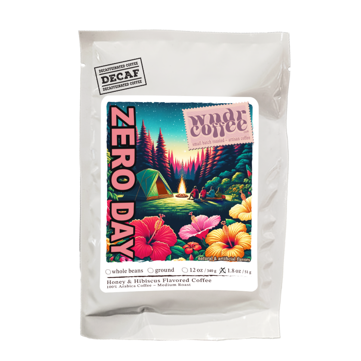 Zero Day - Hibiscus & Honey Flavored Coffee