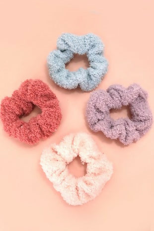 Plush Scrunchie Set
