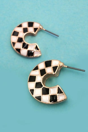 Checkered Hoops