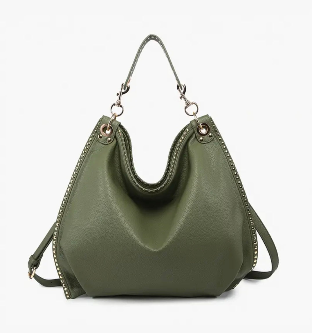 Carly Boho Olive Bag
