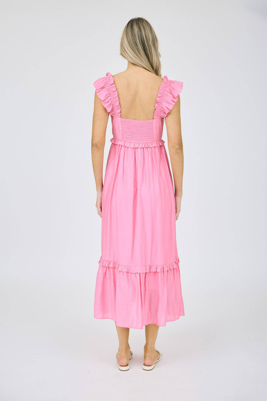 WC Ruffle Pink Maxi