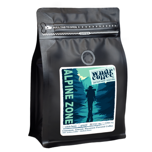 Alpine Zone - Cinnamon, Almond, and Macaroon Flavored Coffee