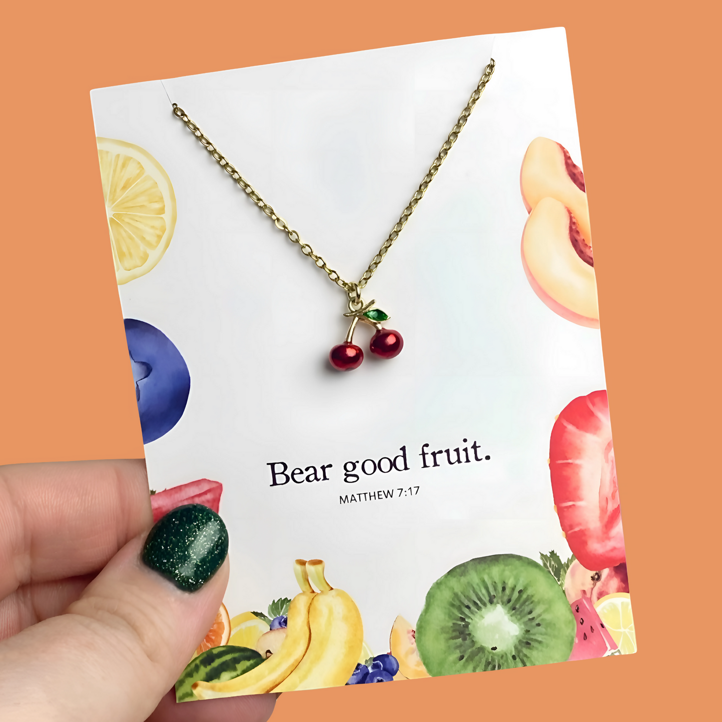 WDM Necklace - Bear Good Fruit