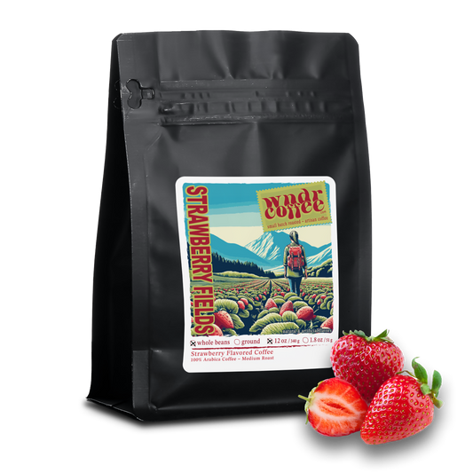 Strawberry Fields - Strawberry Shortcake Flavored Coffee