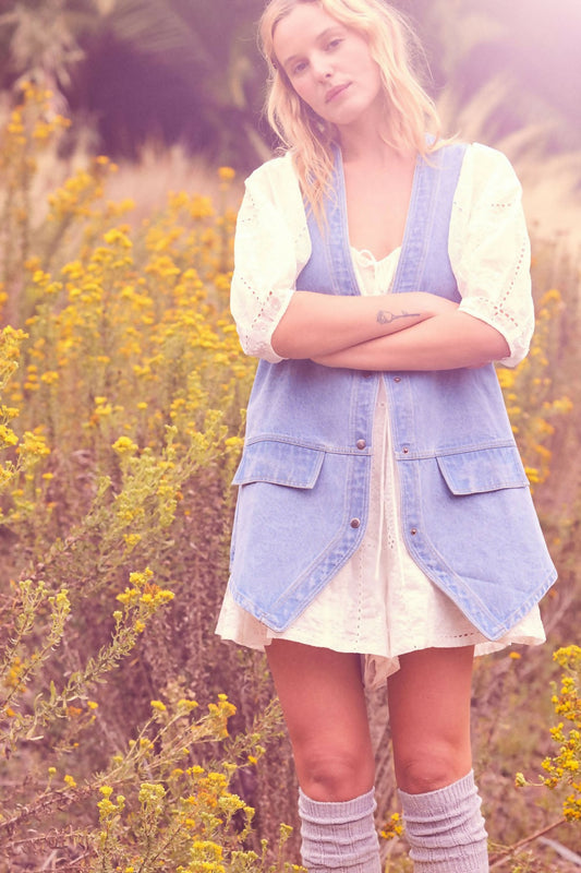 Driftwood Denim Vest
