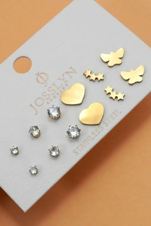 Star Studded Earring Set
