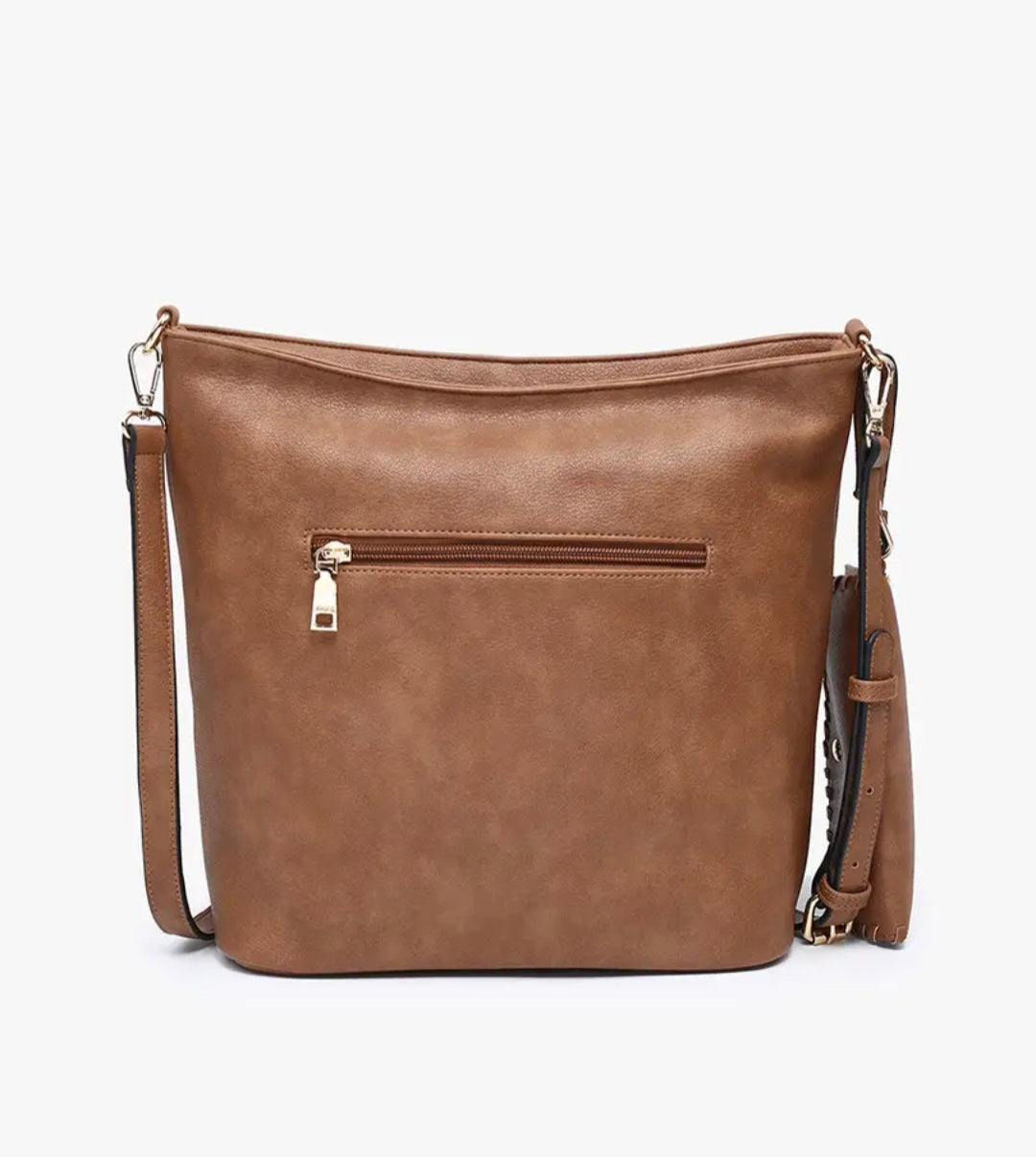 Cynthia Distressed Brown Bag