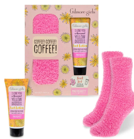 WC Gilmore Girls Socks & Foot Cream Gift Set