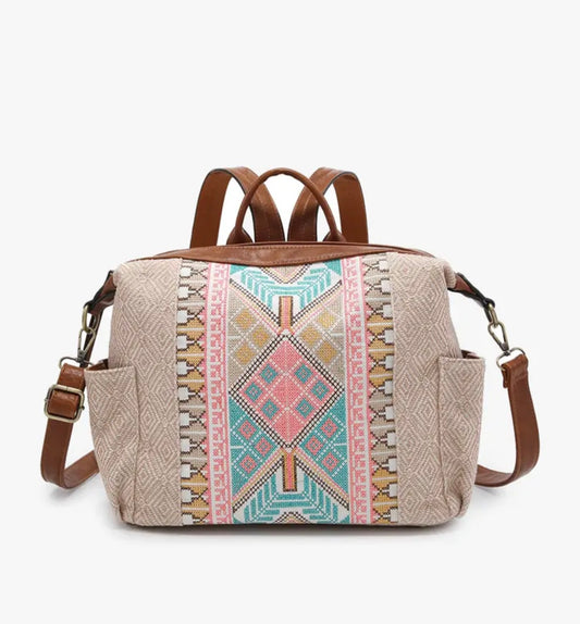 Aztec Backpack Satchel