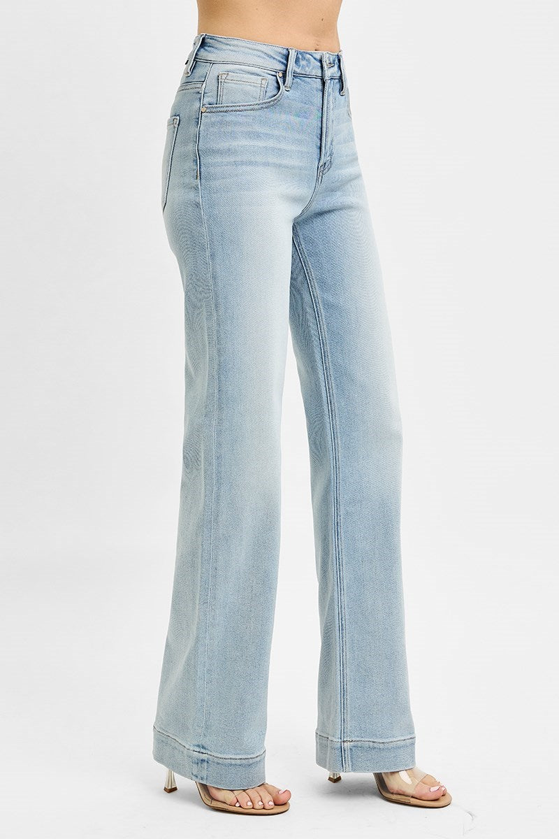 WC Risen Light High Rise Straight Denim