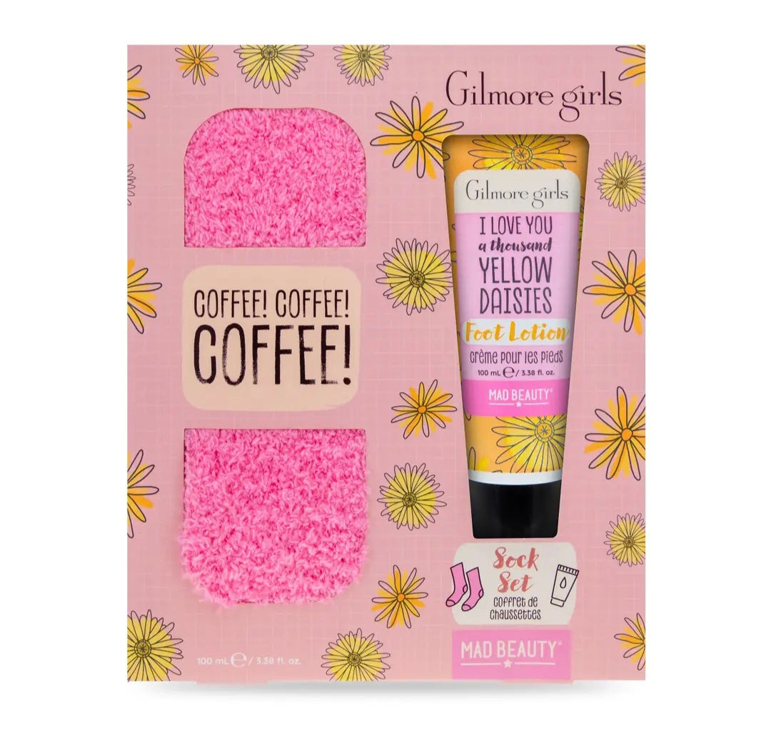 WC Gilmore Girls Socks & Foot Cream Gift Set