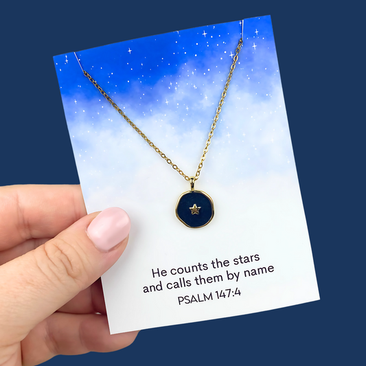 WDM Necklace - He Counts the Stars